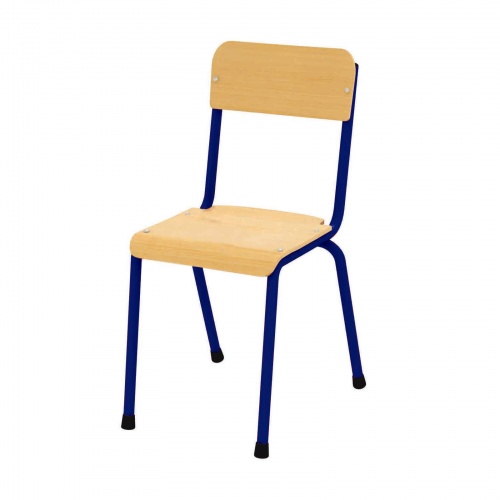 Milan Chair 460mm - Blue - Pack 4